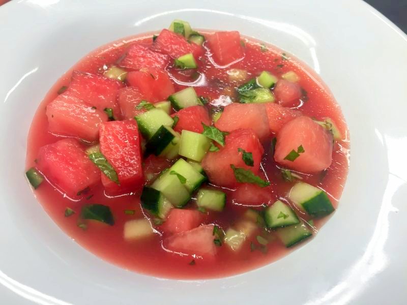 Watermelon Gazpacho Skyterra Wellness