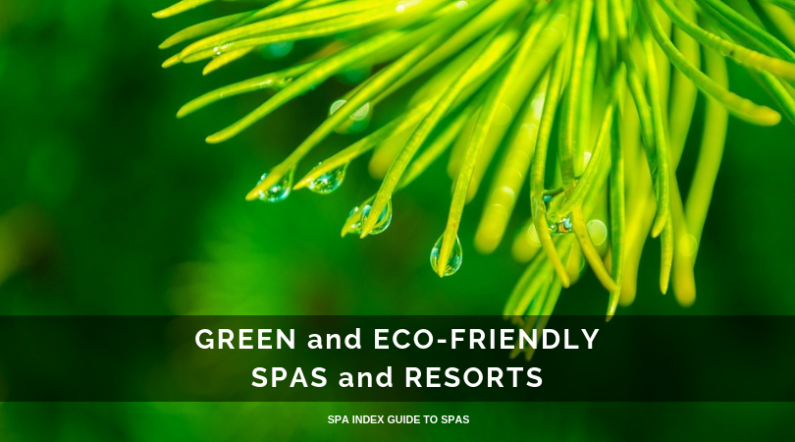 Green and Eco Friendly Spas, LEED Hotels