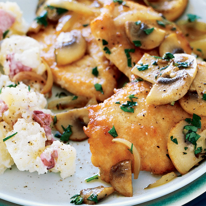 Low Fat Chicken Marsala