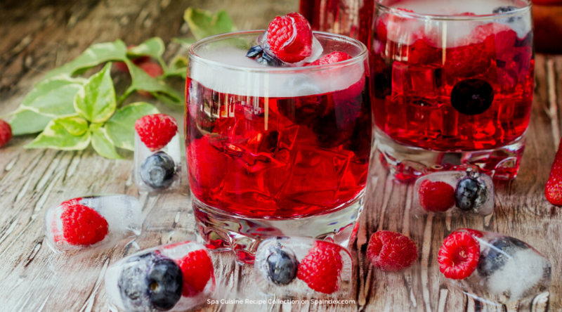 Raspberry Rose Wine Punch