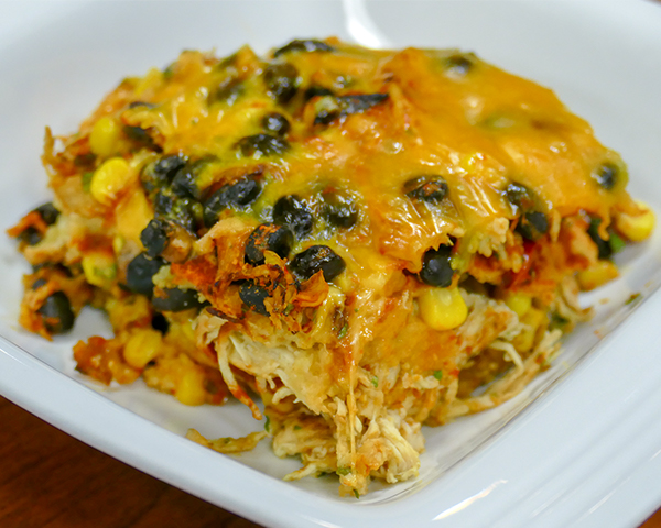 HHH Chicken Enchilada Casserole