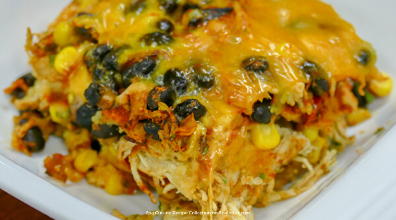 Hilton Head Health Chicken Enchilada Casserole