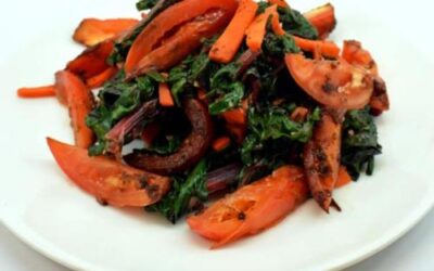 Pritikin Roasted Tomatoes and Chard Recipe