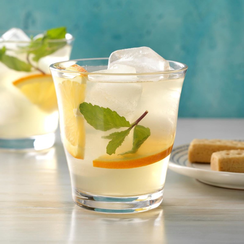 Spa Party Mint Orange Blossom Iced Tea