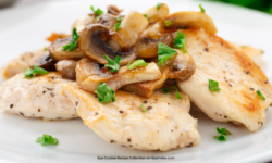Parsley Chicken with Mushrooms