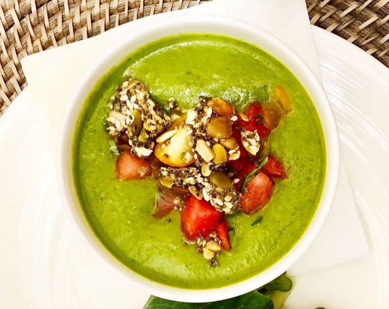 Avocado Cucumber Gazpacho - Ranch Malibu