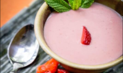 Chilled Strawberry Soup  – Skyterra Recipe