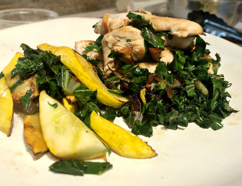 Chicken and Veggie Dinner for One – Skyterra Recipe