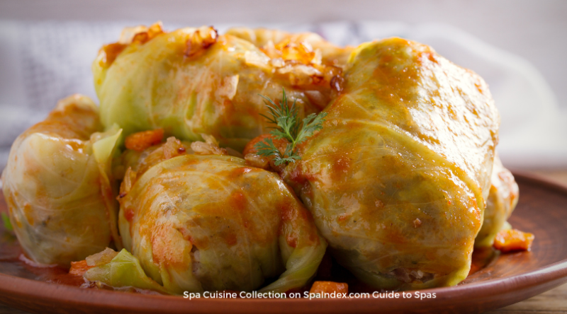Vegetarian Stuffed Cabbage Rolls