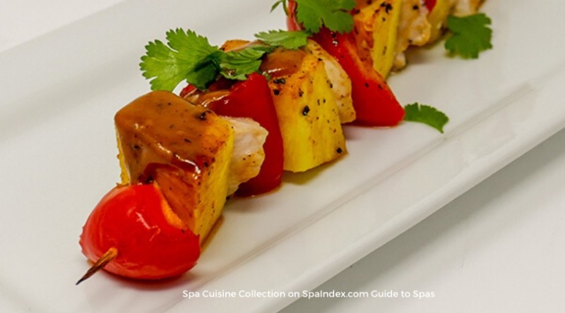 Pineapple Chicken Satay- Hilton Head Health Recipe