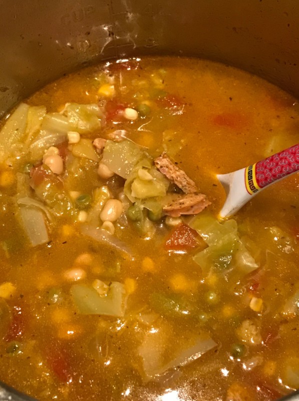 Instant Pot Sausage Vegetable Soup - SpaIndex.com