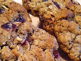 Canyon Ranch Oatmeal Cranberry Chocolate Chip Cookies