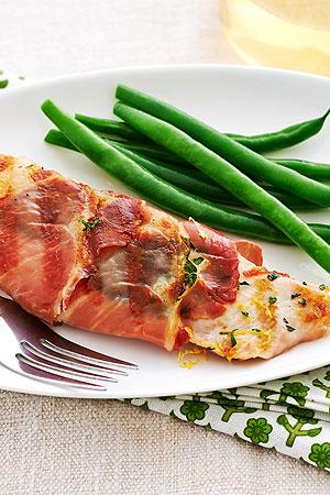 Grilled Turkey Saltimbocca