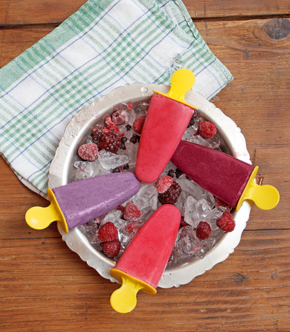 frozen fruit popsicles